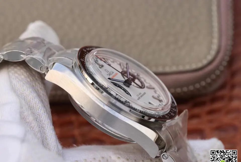 Omega Speedmaster Racing Chronograph 329.30.44.51.04.001 OM Factory 1:1 Best Edition Replica Watch White Dial